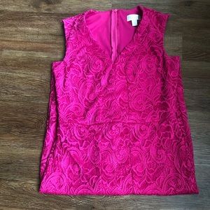 Bisou Bisou pink bodycon dress